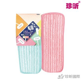 【珍昕】台灣製 通用型超潔自黏式拖把布 約長32*寬12cm 拖把布