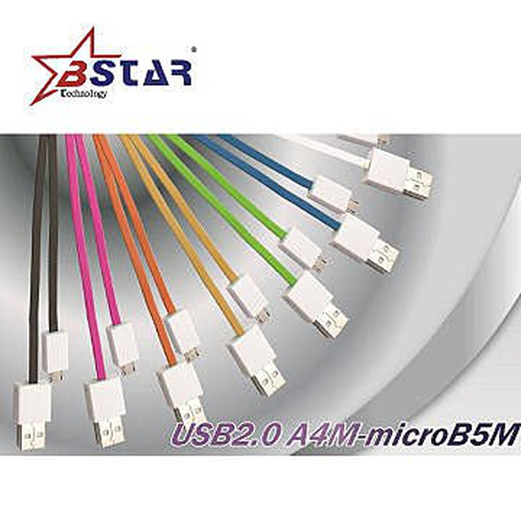 小白的生活工場*BSTAR Micro USB手機專用傳輸線(扁)15CM (隨機出貨)台灣製/10元出清
