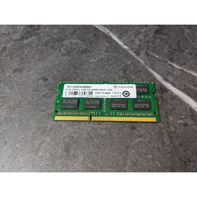 創見Transcend DDR3L 1600 8g 1.35V 低電壓