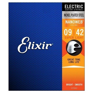 【羅可音樂工作室】【現貨正品】Elixir NANOWEB薄膜 鎳弦 電吉他弦(09-42)