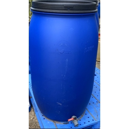 200公升塑膠桶加水龍頭 儲水桶 塑膠桶 桶子 水桶 垃圾桶