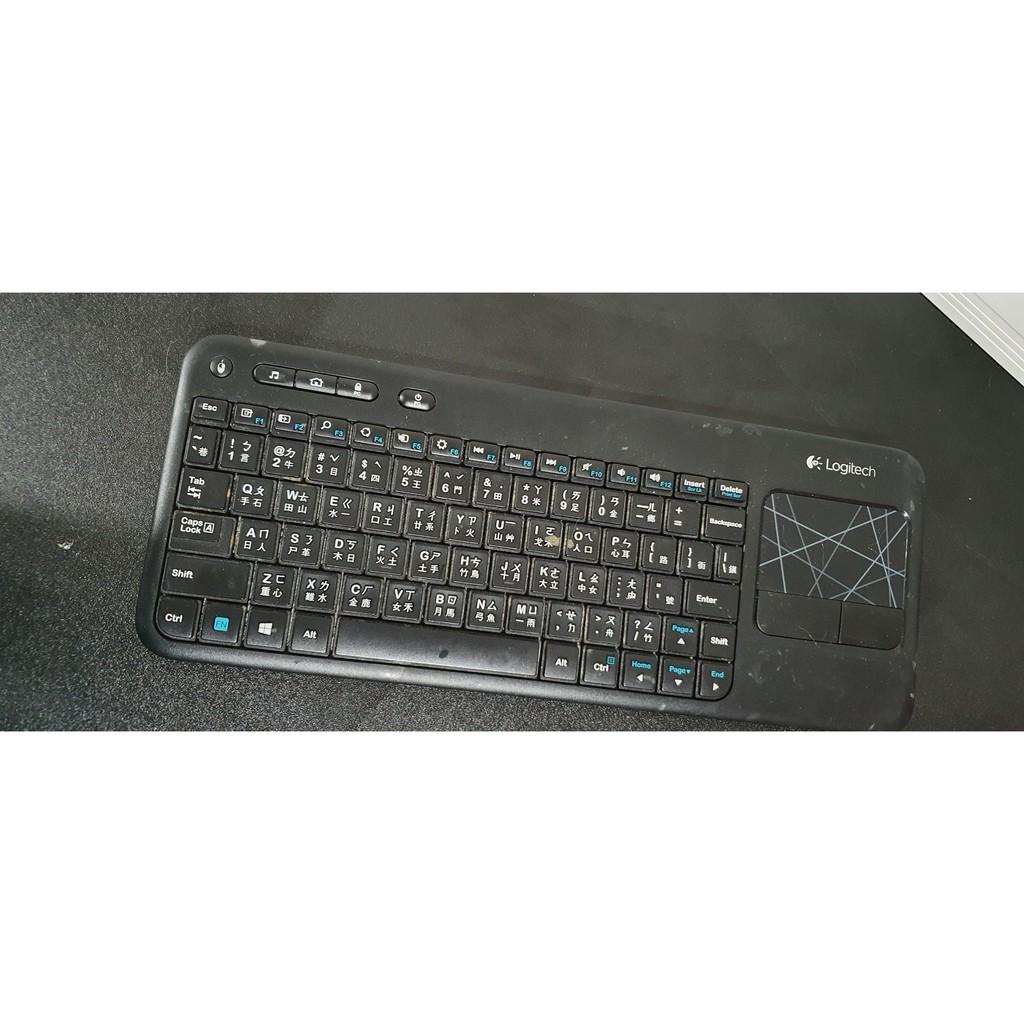 羅技無線觸控板鍵盤K400r