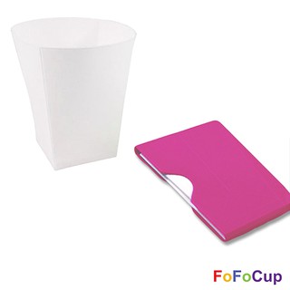 【通路最低價】FOFOCUP 台灣創意可摺疊8oz折折杯(粉色)