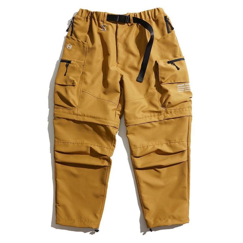 UNDER PEACE MASTER / FR 2WAY WIDE CARGO PANTS 可拆式 機能褲 (沙色)