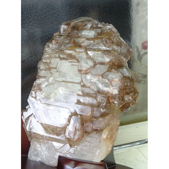 ~shalin-crystal~巴西鱷魚骨幹水晶~15.8公斤~完整度高~除穢聚氣~化煞聚財~值得珍藏!