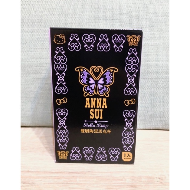 7-11 ANNA SUI x HELLO KITTY 雙層陶瓷馬克杯 1pcs