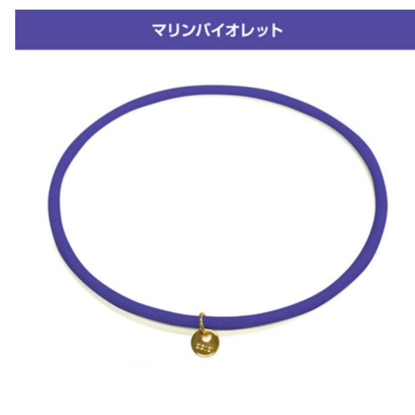 [出清中]日本 chrio 項鍊 S size 41cm 藍紫色 棒球 運動