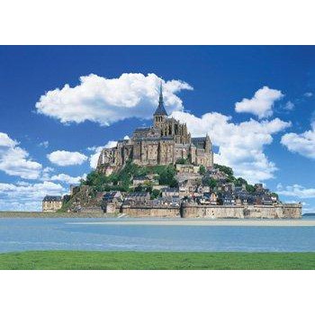 21-504絕版迷你3000片日本正版拼圖 法國世界文化遺產 巴黎 聖米歇爾山