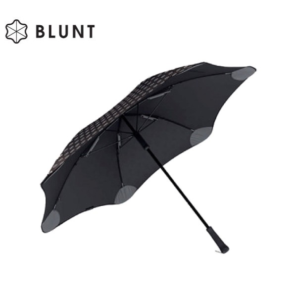 BLUNT 紐西蘭 Classic+VIZ反光直傘《時尚黑》/自動傘/晴雨傘/防風傘/BLT-C02-BK/悠遊山水