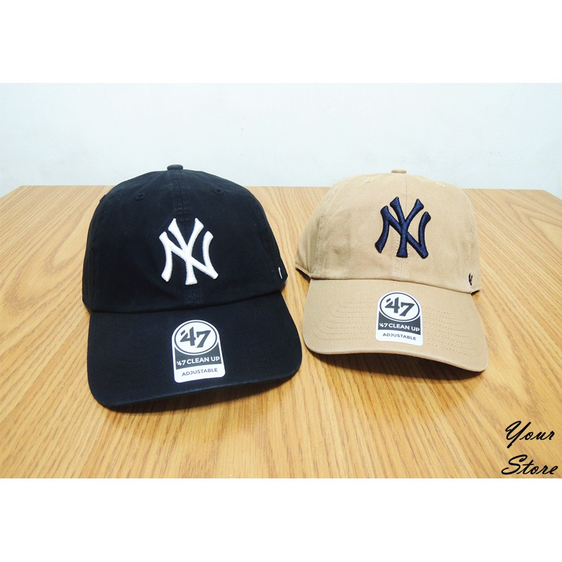 【Your Store】美牌 47Brand 2019新款 Yankees 洋基隊 NY Clean Up 老帽 兩色