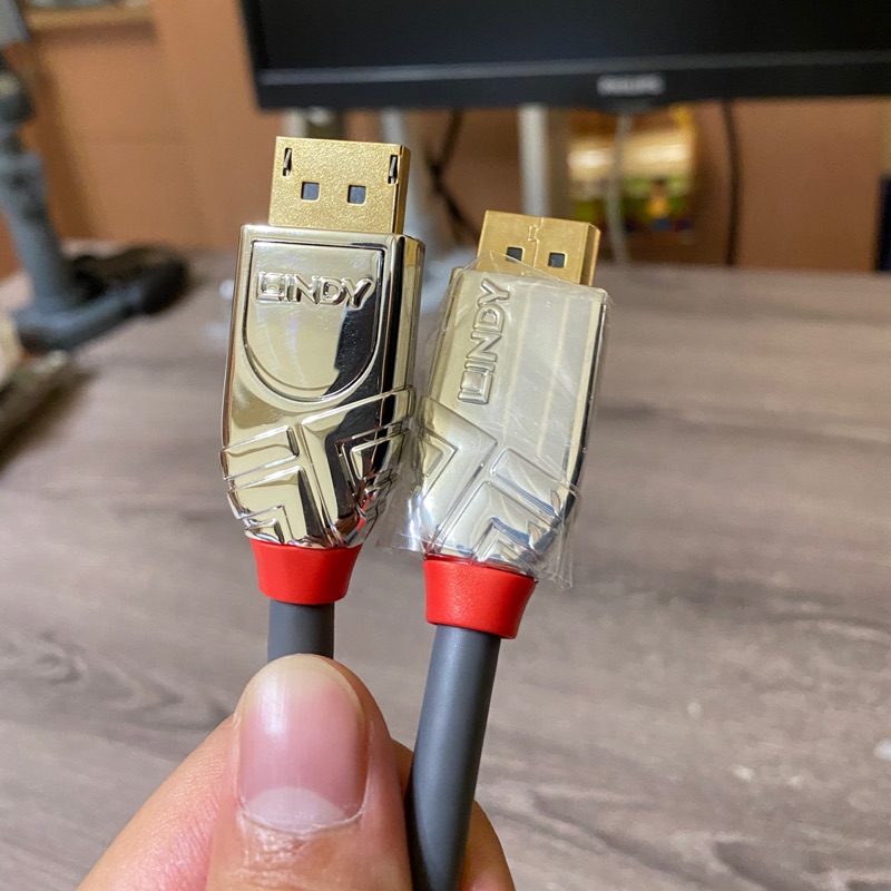 林帝LINDY 36302 - CROMO DisplayPort 1.4版 公to公 傳輸線 2M