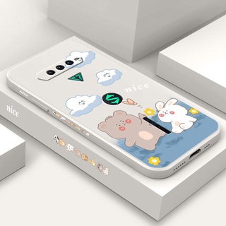 黑鯊 4 / 4s / 4s Pro 手機殼卡通可愛熊兔矽膠軟套
