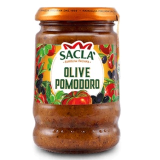 【Sacla】Sacla番茄橄欖拌醬Olive and Tomato pasta sauce(190g/瓶)