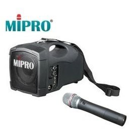 亞洲樂器 停產 MIPRO MA-101 缺貨停產 無線麥克風（MA 101攜帶式擴音機/教學機）適用教學、社團、教會