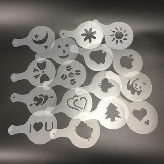 ✨愛鴨咖啡✨花式拉花咖啡模具 咖啡 印花模型 拿鐵 卡布