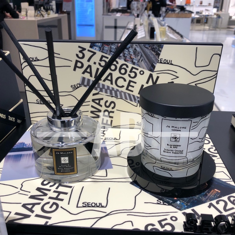 固定代購 Jo Malone London 首爾城市蠟燭 限定 黑莓與月桂葉 牡丹苔蘚 白丁香與大黃 鳶尾花與天竺葵