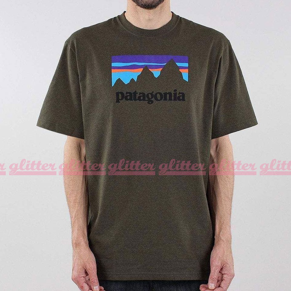 patagonia shop sticker tee