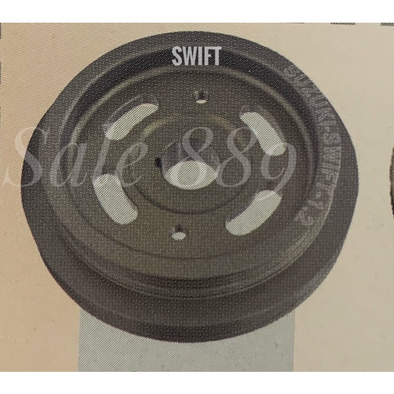 鋁合金輕量化普利盤SWIFT/4條溝 原廠尺寸質量輕 起步加速不重拖 #輕量化普利盤 #普利盤 #皮帶盤 #SWIFT