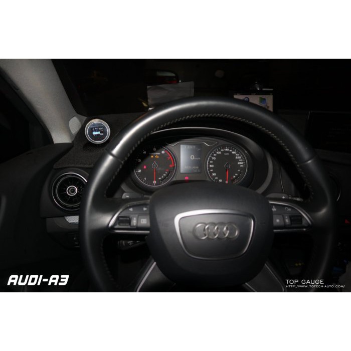 【精宇科技】Top Gauge AUDI A3 S3 RS3(8V) SNOW AEM 水噴射 VC50 專用錶座 汽車