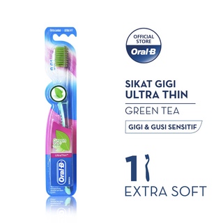 Oral-b 牙刷超薄綠茶超軟 1pcs