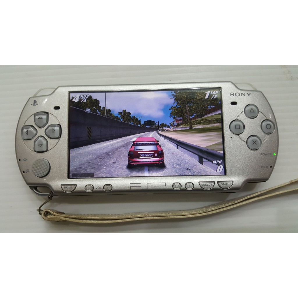 SONY PSP-2007 遊戲機附充電線銀色| 蝦皮購物