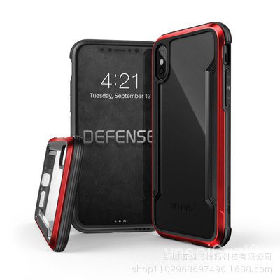 X-doria道瑞Defense刀鋒iPhoneXs適用蘋果XR防摔金屬殼X手機殼Max