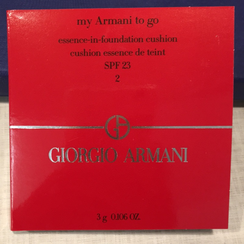 GIORGIO ARMANI 訂製絲光精華氣墊粉餅2
