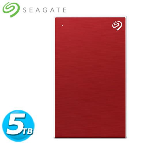 Seagate希捷 Backup Plus Por 2.5吋 5TB 櫻桃紅(STHP5000403)