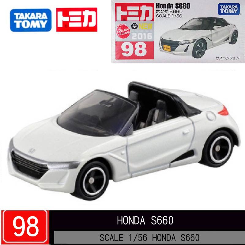 車城 Tomica 火柴盒多美小汽車takara Tomy No 098 Honda S660 本田汽車 蝦皮購物