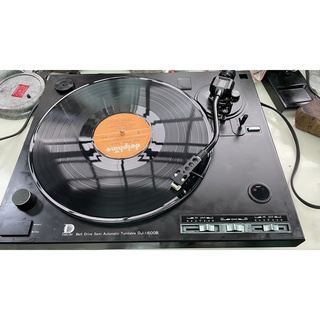 老的黑膠唱機 DJ-1600B(含唱頭唱針) 立馬可用 品相極佳  唱片機   唱盤 二手唱機
