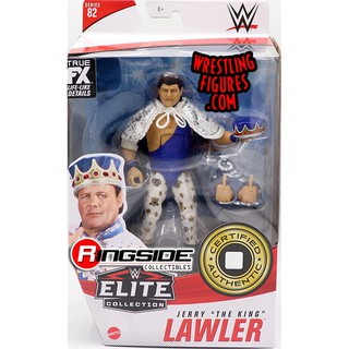 ☆阿Su倉庫☆WWE摔角 Jerry The King Lawler Elite 82 Figure 傳奇巨星精華版人偶