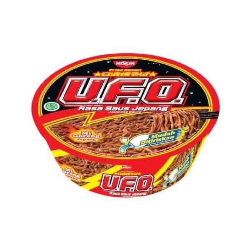 （現貨，不用等）日清 UFO飛碟炒麵 濃厚醬汁炒麵 128g UFO炒麵 -醬油風味碗麵