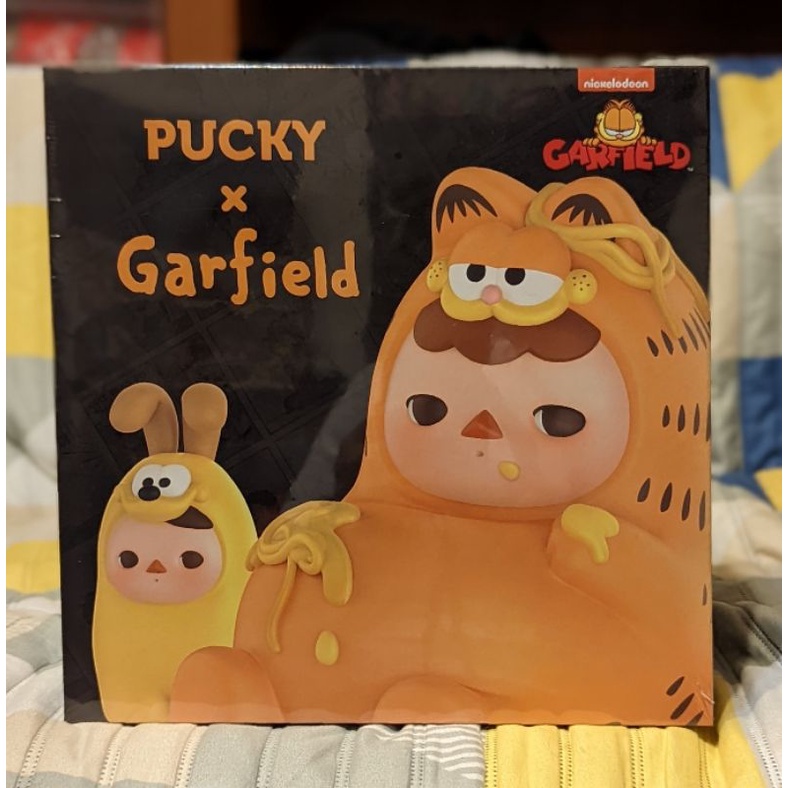 POP MART 泡泡瑪特 x PUCKY 畢奇 x Garfield 加菲貓 三方聯名公仔