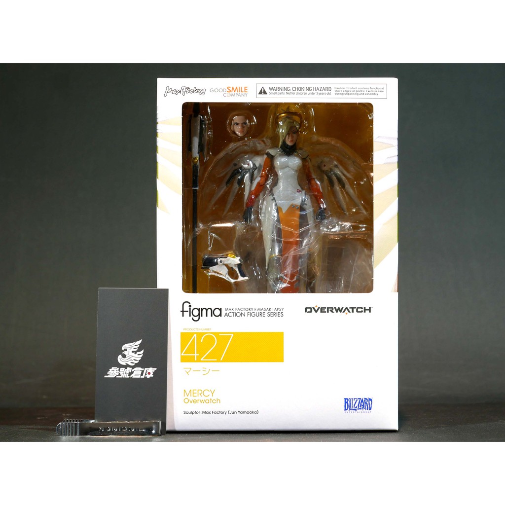 (參號倉庫) 現貨 figma 427 鬥陣特攻 慈悲 GSC OW FI907736
