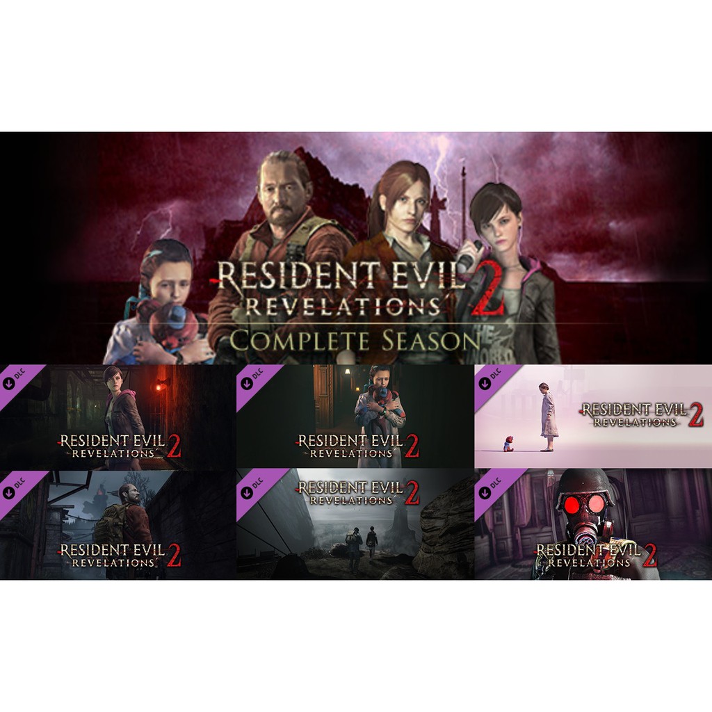 【STEAM序號官方中文】惡靈古堡啟示2完整劇情版 Resident Evil Revelations 2