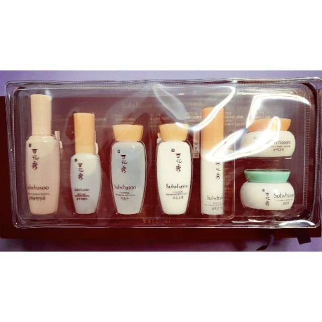 雪花秀 Sulwhasoo travel kit 7件組