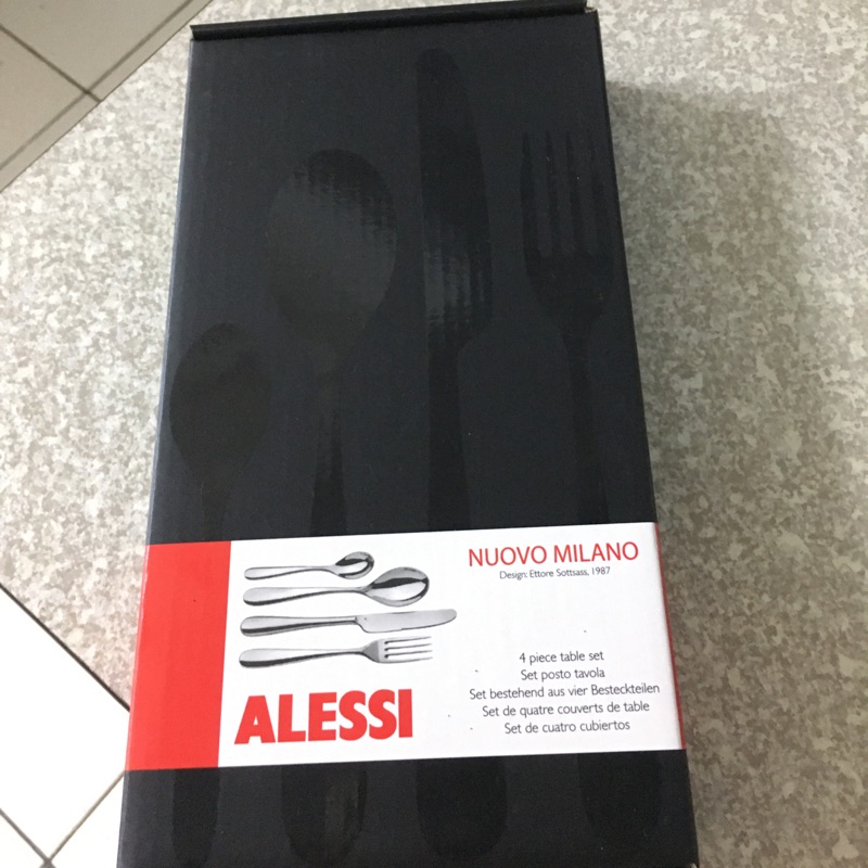 ALESSI 米蘭刀叉餐具（全新）