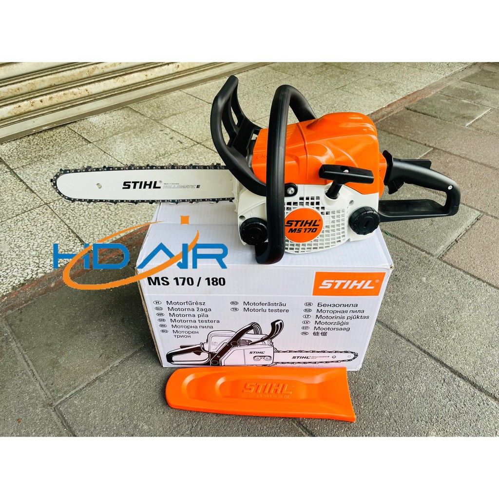 附發票-超值免運 德國STIHL MS170引擎鏈鋸機12吋14吋16吋二行程 汽油鏈鋸油鋸鍊鋸 農機補助