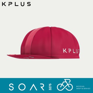 【SOAR3275】西進武嶺單車店/KPLUS自行車帽/超有型透氣小帽/吸濕排汗止汗邊條/自行車小帽(紅色)