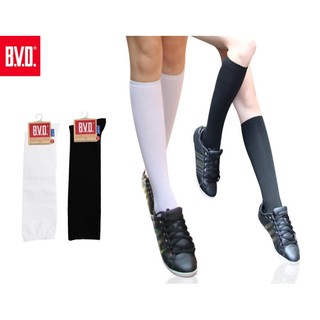 【BVD】學生棉質中統襪【襪襪王國】