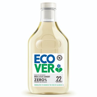 全新包裝 ecover宜珂 無添加ZERO低敏細緻衣物洗衣精1000ml 毛料 絲質 高級衣物 貼身衣物 寶寶 嬰兒