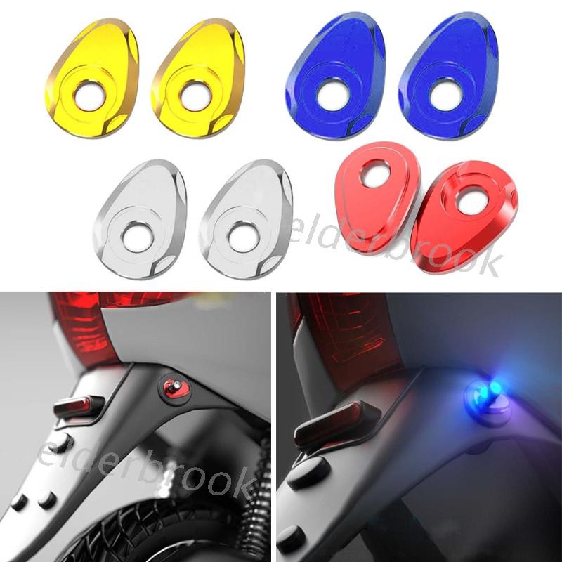 Edb 2pcs摩托車led轉向信號燈指示器轉接器墊片10mm螺釘摩托車轉向燈電動車轉彎燈尾燈螺絲墊片 蝦皮購物