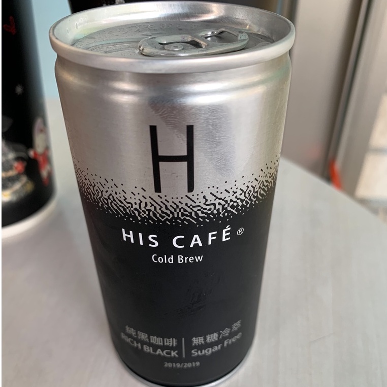 【現貨】【HIS CAFÉ】無糖冷萃黑咖啡 185ml i禮贈 7-11 電子序號兌換券 免運