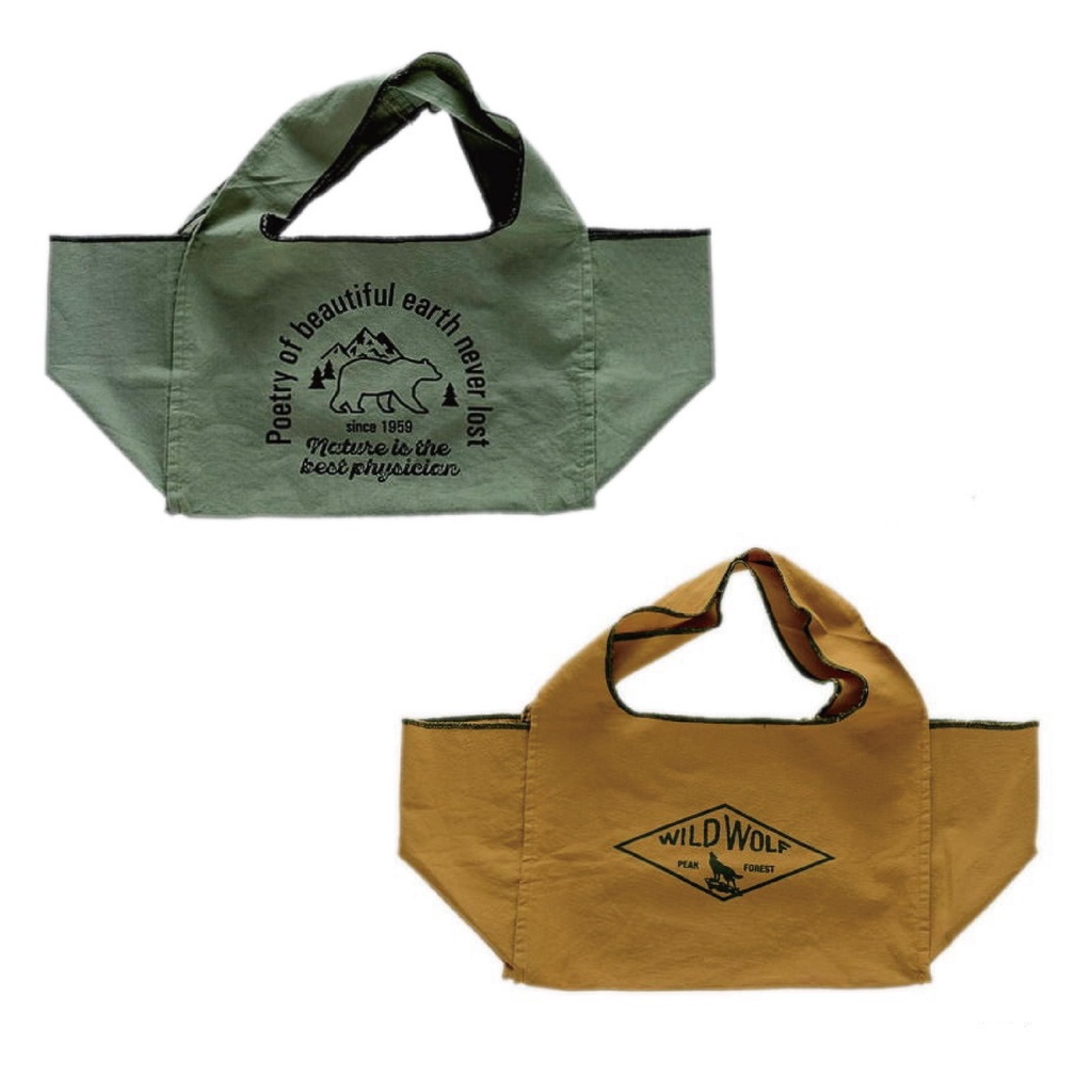 日本And Packable折疊寬版購物袋 (共2款) ｜戶外、環保、風格、生活