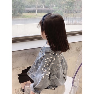 ❤️優惠促銷❤️春秋新款女童牛仔外套
