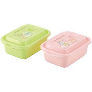 💥現貨在臺💥日本製 正版 角落生物 SKATER 2入 塑膠 便當盒 保鮮盒 500ml 餐盒 點心盒 可微波