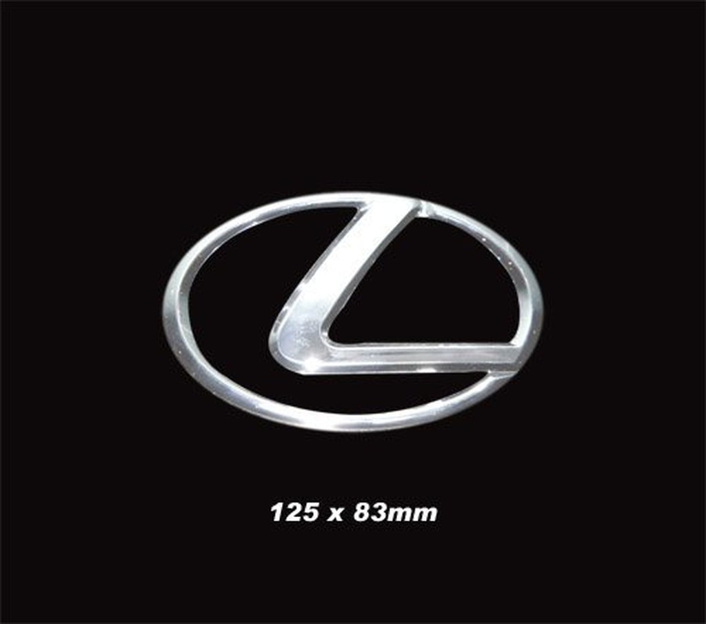※金螃蟹※ Lexus 凌志 L 標誌 logo 125*83mm