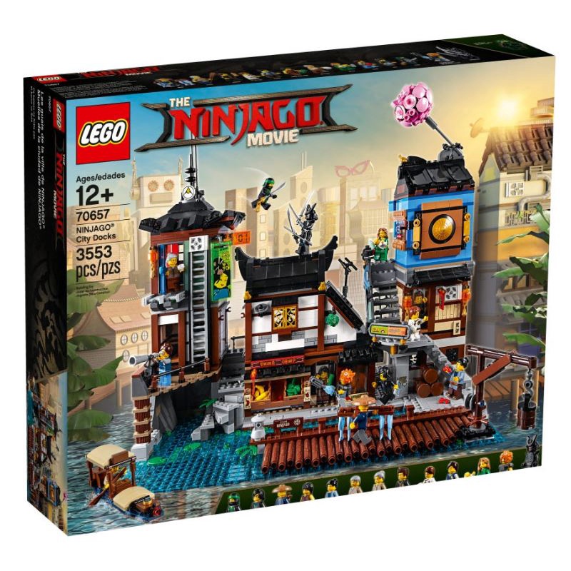 【台南 益童趣】&lt;絕版現貨&gt; LEGO 70657 旋風忍者系列 忍者港 Ninjago City Docks