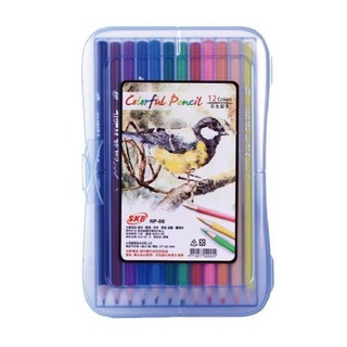 SKB NP-80 12色彩色鉛筆(盒裝) 兒童節禮物 著色 繪畫 色鉛筆 塗鴉 畫畫 畫圖『台灣現貨 快速出貨 』