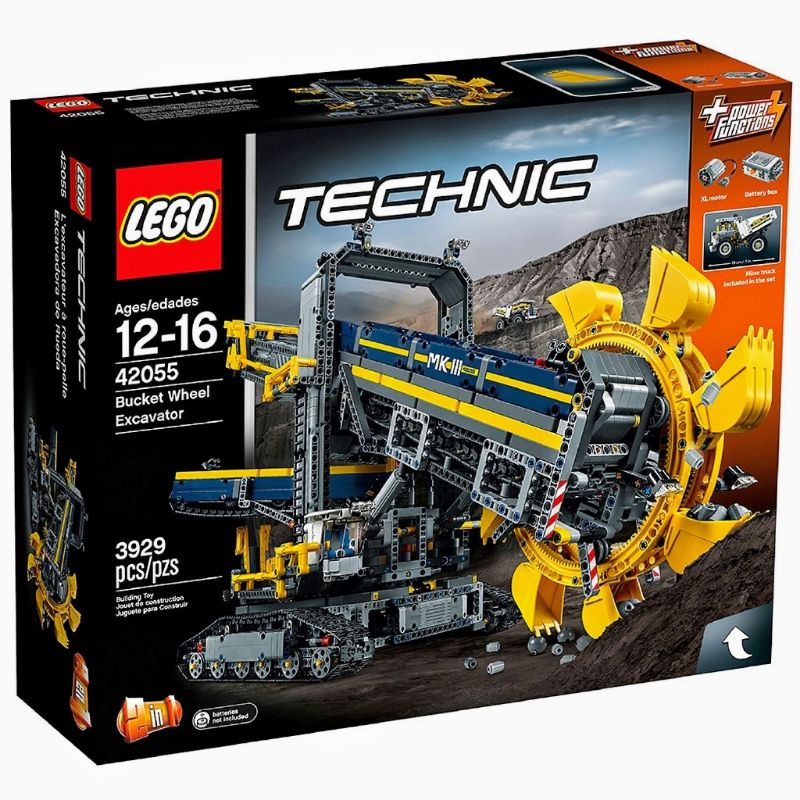 [台中可自取] 樂高 LEGO 42055 巨型滾輪挖土機